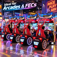 Simulateur de course automobile Cruisin Blast avec écran LCD de 42 pouces, machine de jeu d'arcade à monnayeur