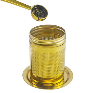 ชุดที่กรอง<span class=keywords><strong>ชา</strong></span>สแตนเลส304แบบพกพาที่กรอง<span class=keywords><strong>ชา</strong></span>แบบนำกลับมาใช้ให<span class=keywords><strong>ม</strong></span>่ได้รูปทรงกระบอกพร้อ<span class=keywords><strong>ม</strong></span>ช้อนทอง - Product Image 6