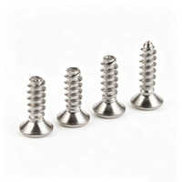 Tornillos autorroscantes de acero inoxidable KB Phillips de cabeza avellanada y cola plana, microtornillos electrónicos pequeños M2 M2.3