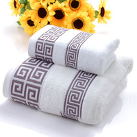 Ensemble de serviettes de bain et de toilette en tissu 100% coton de luxe avec logo personnalisé Jacquard 35*75cm, séchage rapide, pour hôtel