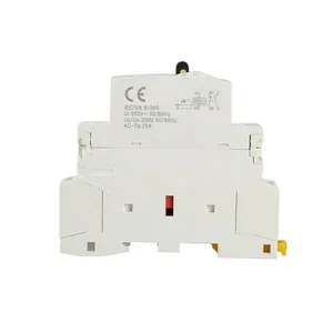 Casas modulares Aire acondicionado 1NO <span class=keywords><strong>NC</strong></span> 25A Manual 2 Pole AC Contactor - Product Image 2
