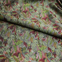 Tissu Jacquard Brocart Classique Vintage de Haute Qualité à Prix Réduit avec Motif Papillon Coloré pour Vêtements de Festival
