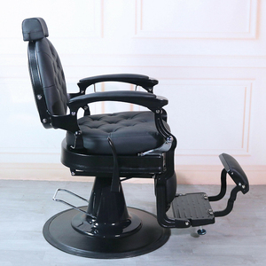 Chaise de Barbier Professionnelle Vintage pour Homme – Idéale pour la Coiffure, le Rasage et le Salon de Coiffure - Product Image 4