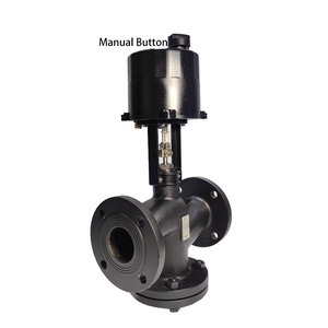 Vannes de régulation de température bidirectionnelles en acier au carbone 0-10V, type Bypass NVK-B-24 - Product Image 1