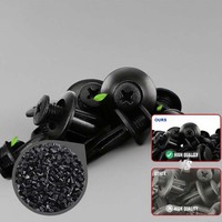 Fixations universelles mixtes pour voiture, clips de pare-chocs, rivets de fixation pour panneaux de porte, pour toutes voitures, vente en gros 100/500/1000