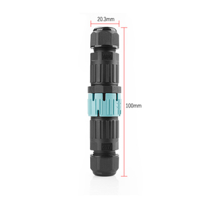 M19 Thông tư hàn dây điện 2pin 3 <span class=keywords><strong>pin</strong></span> nam và nữ Cáp nối cho <span class=keywords><strong>LED</strong></span> vườn ánh sáng - Product Image 2