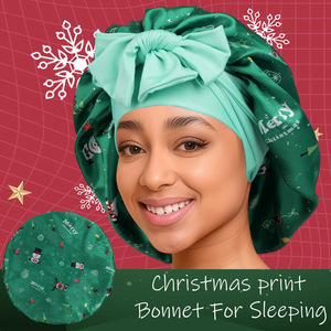 Noël <span class=keywords><strong>bonhomme</strong></span> <span class=keywords><strong>de</strong></span> <span class=keywords><strong>neige</strong></span> thème hiver soie à larges bords enfants Turban chapeau arc <span class=keywords><strong>bonnet</strong></span> unisexe avec long bandeau enveloppant - Product Image 1