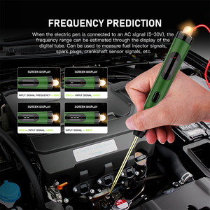 Testeur de tension cc 5V-30V JDiag Topdiag P50 affichage numérique LCD <span class=keywords><strong>Test</strong></span> de voiture crayon de défaut testeur de Circuit sonde de puissance automobile - Product Image 4