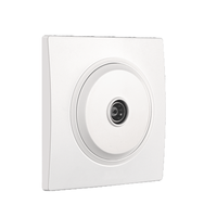 Phidias U5 - Enchufe de Datos para Ordenador de un Solo Puerto, Estándar Europeo, RJ45 CAT6, Montaje en Pared, 250 V de Voltaje Máximo, 10 A de Corriente Máxima