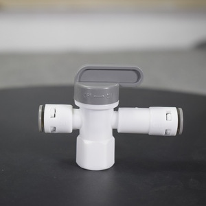 Vanne à bille pour purificateur d'eau, connexion à pince de 1/2 pouces, décompression pour accessoire de réservoir de stockage d'eau - Product Image 1