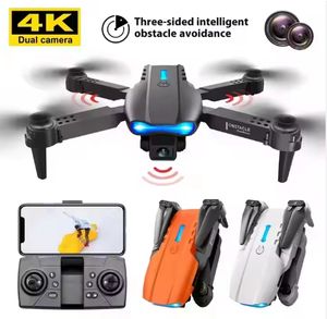 Новый мини-дрон E99 <span class=keywords><strong>2026</strong></span> года с двумя камерами 4K/1080P, Wi-Fi FPV, для аэрофотосъемки, складной квадрокоптер - Product Image 6