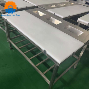 Table de désossage de carcasses en acier inoxydable, plan de travail de boucher, équipement industriel de transformation de la viande pour abattoir - Product Image 1