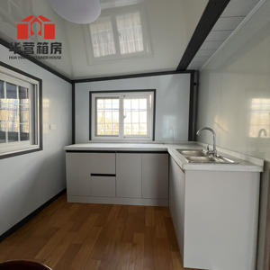 Casa Container Pieghevole <span class=keywords><strong>Case</strong></span> Mobili su <span class=keywords><strong>Ruote</strong></span> Abitazione Espandibile Container Residenziale da Esterno Casa Prefabbricata Canada - Product Image 6