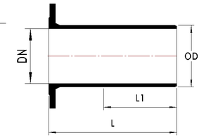 Raccord à bride en fonte ductile PN10/16 pour tuyau en PVC - Product Image 4