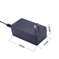 Pour UL FCC CE RoHS certifié 48W alimentation de sortie DC 5V 6A 9V 4A 12V 4A 15V 3A 24V 2A tension d'entrée 100-240V 50/60Hz 700mA