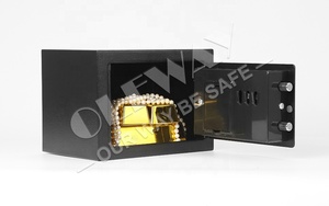 Mini kỹ thuật số an toàn An Ninh hộp điện thép mật khẩu <span class=keywords><strong>Locker</strong></span> cho tiền và vật có giá trị - Product Image 3