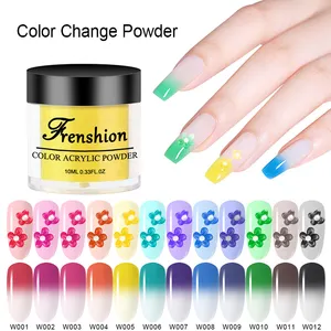 2023 couleurs d'ongles acryliques à séchage rapide 2 en 1, 1000 couleurs, trempage, système de kilogrammes, poudre de paillettes de couleur