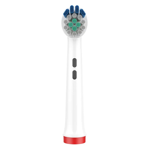 Lot de 4 têtes de <span class=keywords><strong>brosse</strong></span> à dents électriques professionnelles <span class=keywords><strong>Recharge</strong></span> à poils souples pour grand angle <span class=keywords><strong>Oral</strong></span> Clean Adult Use Travel-Friendly - Product Image 1
