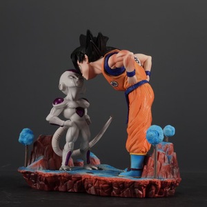Figurines d'anime Dragon Ball Super Saiya en PVC, Sun Wukong et <span class=keywords><strong>Frisa</strong></span>, Goku Vs. <span class=keywords><strong>Frisa</strong></span> Crosseye, modèle fait à la main, boîte de couleur - Product Image 3