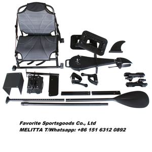Strenfit – pédale gonflable à <span class=keywords><strong>haute</strong></span> <span class=keywords><strong>pression</strong></span>, Kayak, pêche, siège unique, canoë/kayak, randonnée - Product Image 6