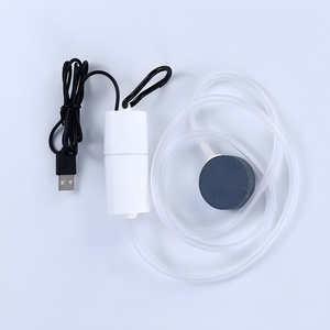 Pompa Oksigen Akuarium Mini USB Portabel Ramah Lingkungan 5L Wattshine, Pompa Udara Senyap, Kantong Akuarium, Garansi 1 Tahun - Product Image 1