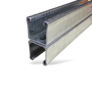 Incaglio a caldo incrostato 1-5/8in * 1-5/8in incrostato puntone leggero in acciaio strutturale profili in acciaio acciaio recinzione Post PV supporti - Product Image 4