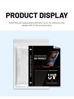 Film de protection d'écran anti-espion HD de qualité supérieure TuoLi Factory pour téléphones portables, compatible avec les traceurs pour magasins de téléphonie mobile