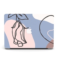 Étui pour MacBook Pro 13 pouces avec impression UV personnalisée, motif abstrait de visage de femme