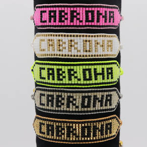 Vente en gros de bijoux boho mexicains tissés à la main bracelet pulsera miyuki perlé pour femmes - Product Image 1