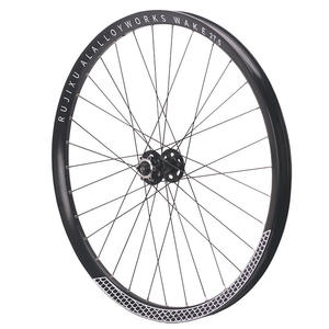 Jeu <span class=keywords><strong>de</strong></span> roues <span class=keywords><strong>VTT</strong></span> tout-terrain RUJIXU à disque, neuf griffes, trois dents, double couche, durabilité accrue, compatible tubeless, DM/AM - Product Image 3