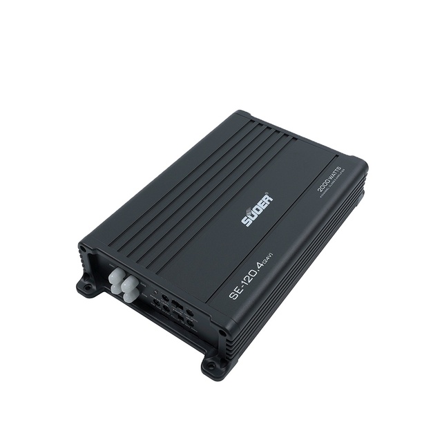 Suoer SE-120.4 24V Powerful Class D Car Audio Mono Block Monoblock 1500W Car Amplifiers
