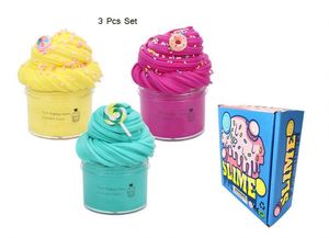 Wholesale 3 Colors Plastic Fluffy Unicorn <b>Slime</b> Clay Educational Toy for Kids EN71 Certified 100g - Product Image 5