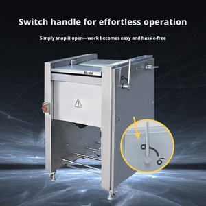 Machine à retirer la membrane des viandes <span class=keywords><strong>de</strong></span> haute qualité en acier inoxydable 304 pour la langue <span class=keywords><strong>de</strong></span> bœuf, le lombet d'agneau, les tendons, usage industriel et en restauration - Product Image 6