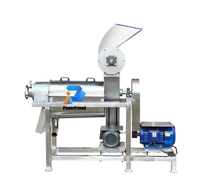 Extracteur de jus industriel de fruits et de carottes de haute qualité / Extracteur de jus en spirale au meilleur prix (sans avis)