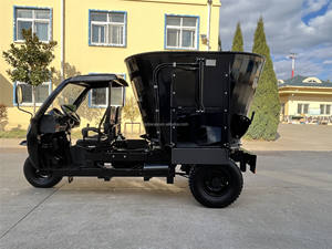 Üç tekerlekli yem silaj karıştırıcı, perakende endüstrileri için çiftlik çekirdek bileşenleri besleyici için süt sığır hayvancılık ekipmanları kullandı - Product Image 3