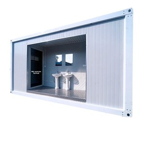 Container Prefabbricato Modulare per Bagno, Casa Mobile a Montaggio Rapido, Doccia Rettangolare Compatta - Product Image 5