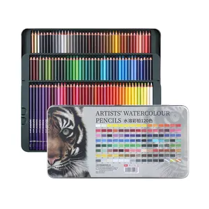 Niveau professionnel supérieur, <span class=keywords><strong>crayon</strong></span> en bois de dessin à base d'huile et d'<span class=keywords><strong>aquarelle</strong></span> de haute qualité, accepte la marque OEM - Product Image 3
