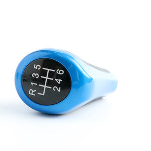 Poignée de levier de vitesse en cuir FUXIN 5/6 vitesses ergonomique compatible BMW - Product Image 5