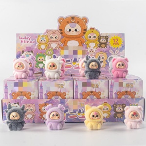 Nueva caja ciega de flocado de dibujos animados, nivel de apariencia alta, Mini muñeca bonita, decoración de escritorio, modelo de moda para coleccionistas - Product Image 5