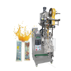 Máy đóng gói dạng gói nhỏ chất lỏng tự động 4 mặt, máy đóng gói túi chất lỏng uống bằng nhựa - Product Image 1