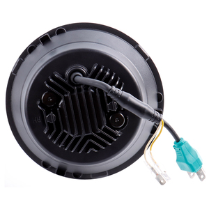 Phare avant automatique avec feux de jour et clignotants, ensemble de phares LED ronds de 7 pouces pour camion, pick-up, Land Rover, <span class=keywords><strong>Toyota</strong></span>, Chevy, Jeep - Product Image 4