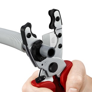 Cortador de Tubos Rotatorio Manual Knipex, Herramienta de Acero para Construcción Industrial e Instalación - Product Image 1