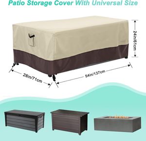Couverture <span class=keywords><strong>de</strong></span> boîte <span class=keywords><strong>de</strong></span> rangement <span class=keywords><strong>de</strong></span> patio stockage <span class=keywords><strong>de</strong></span> pont extérieur <span class=keywords><strong>pour</strong></span> la couverture imperméable <span class=keywords><strong>d</strong></span>'hiver - Product Image 2