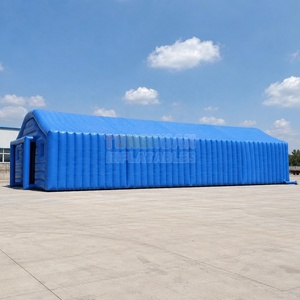 Tente d'entrepôt gonflable sur mesure de grande taille, abri de stockage extérieur <span class=keywords><strong>pour</strong></span> événements, équipement logistique et utilisation d'espace temporaire - Product Image 3