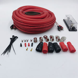 1/0 Gauge AWG OFC 100% Kupfers pezifi kation Auto Auto Audio Lautsprecher verstärker Verstärker Installieren Sie die Verkabelung sätze - Product Image 3