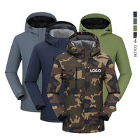 Veste d'hiver pour homme de haute qualité, personnalisée avec logo, coupe-vent, imperméable, en tissu softshell matelassé, chaude, épaisse, à capuche