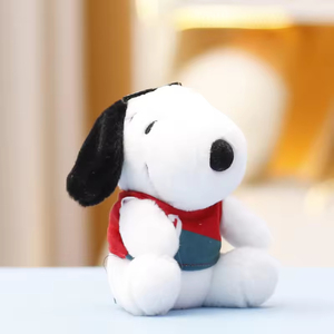 <span class=keywords><strong>Porte</strong></span>-clés brodé <span class=keywords><strong>Snoopy</strong></span> en peluche douce et mignonne de haute qualité, en forme 3D, pour soulager le stress, avec pendentif en jersey de sport - Product Image 3
