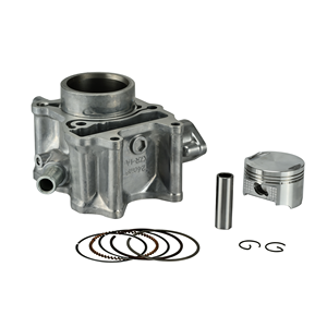 Kit Blocco Cilindro KZR 52.4mm con Pistone e Fasce Elastiche per Moto HONDA CLICK125/VARIO <span class=keywords><strong>TECHNO</strong></span> 125/PCX125/AIR BLADE 125 - Product Image 1
