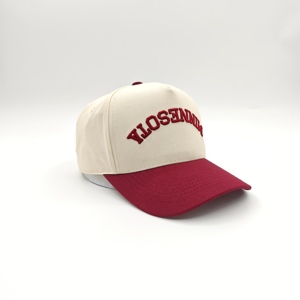 Gorra de Béisbol Oxford Dobby Estructurada de 5 Paneles, Color Personalizado y Logotipo Bordado, Visera Curva, Algodón, Unisex, Deportiva - Product Image 2