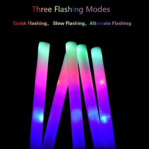 <span class=keywords><strong>Led</strong></span> bọt Glow Gậy số lượng lớn Đồ chơi phát sáng đa màu sắc nhấp nháy bọt dính cho buổi hòa nhạc đám cưới Lễ hội Giáng sinh - Product Image 3